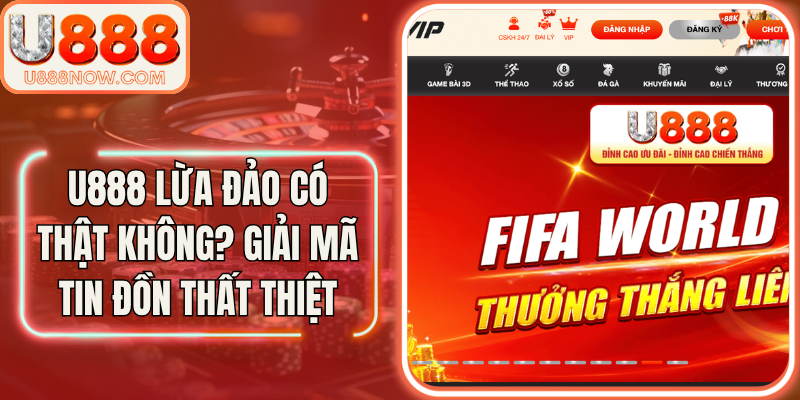 U888 Lừa Đảo